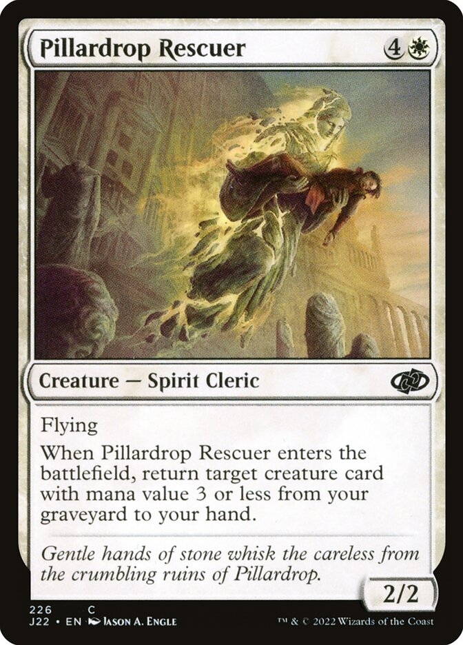 Socorrista de Pilarcipício / Pillardrop Rescuer - Magic: The Gathering - MoxLand