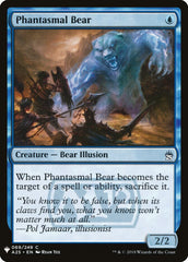 Urso Fantasmal / Phantasmal Bear - Magic: The Gathering - MoxLand