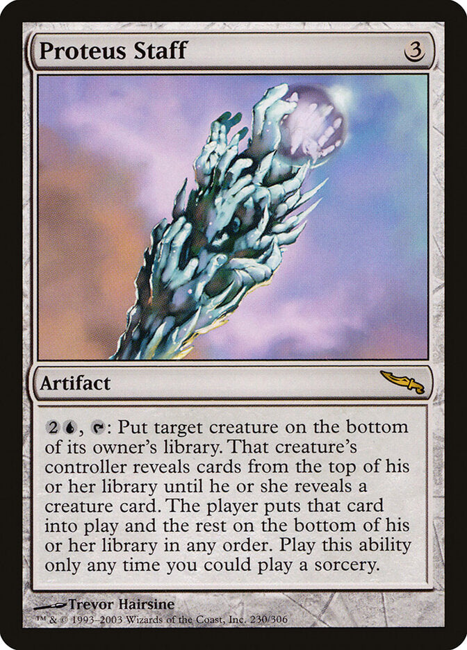Cajado de Proteus / Proteus Staff - Magic: The Gathering - MoxLand