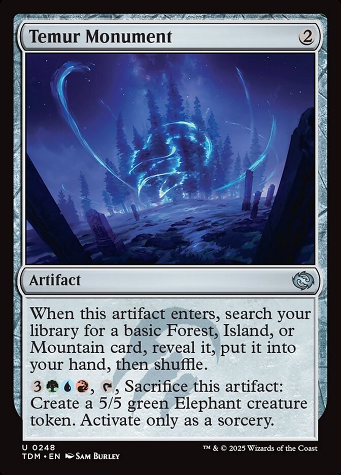 Monumento Temur / Temur Monument - Magic: The Gathering - MoxLand