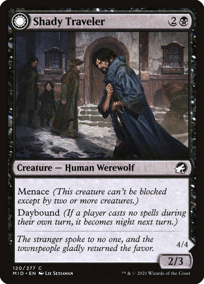 Viajante Suspeito / Shady Traveler - Magic: The Gathering - MoxLand