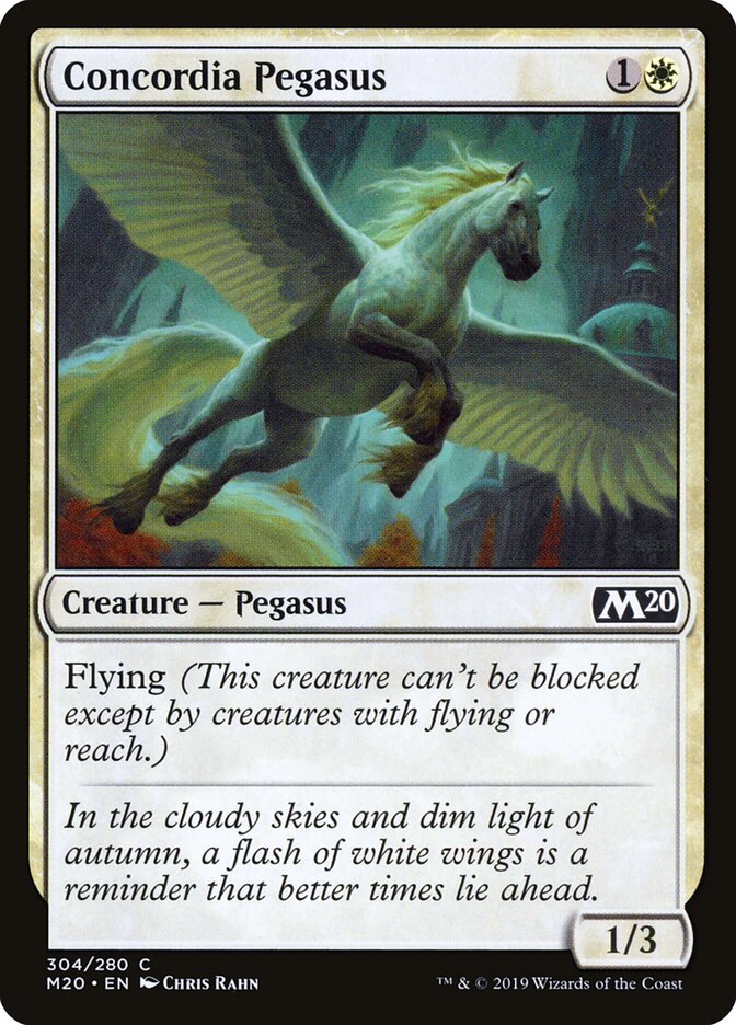 Pégaso de Concórdia / Concordia Pegasus - Magic: The Gathering - MoxLand