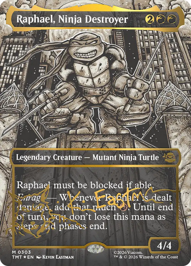 Raphael, Ninja Destroyer - Magic: The Gathering - MoxLand