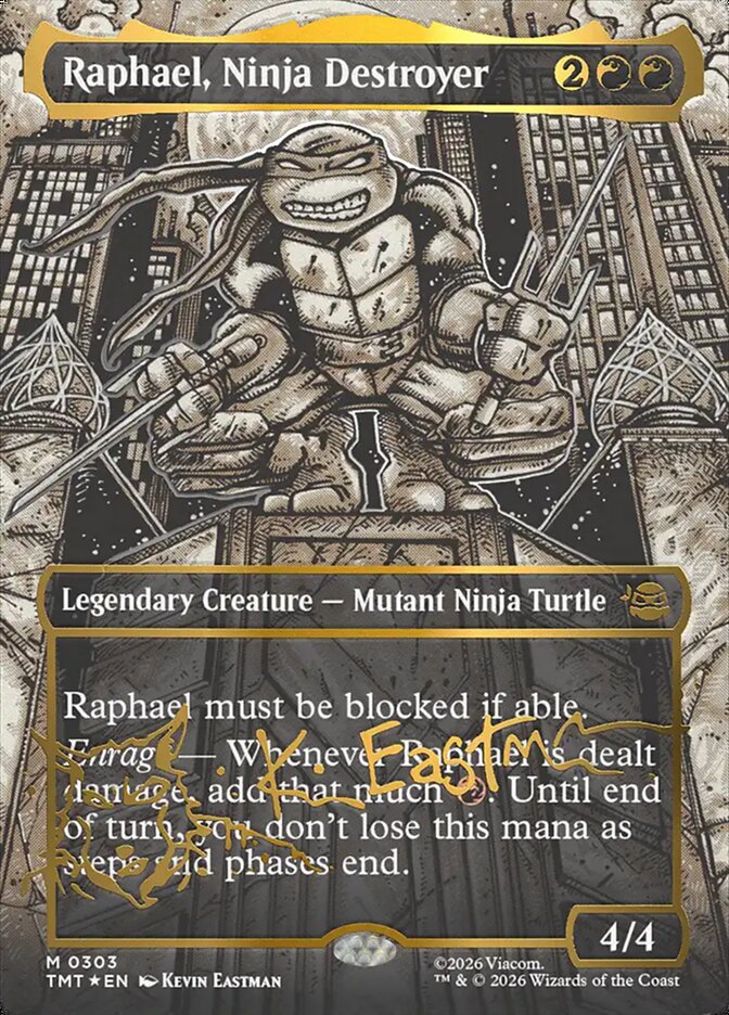 Raphael, Ninja Destroyer - Magic: The Gathering - MoxLand