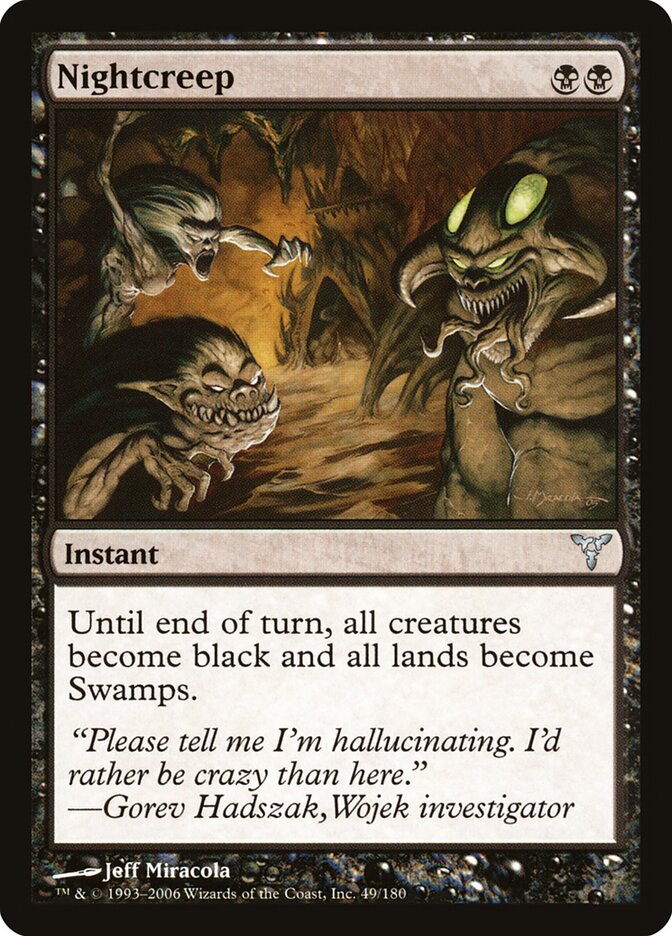 Rastejamento Noturno / Nightcreep - Magic: The Gathering - MoxLand