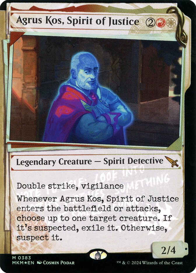 Agrus Kos, Espírito da Justiça / Agrus Kos, Spirit of Justice - Magic: The Gathering - MoxLand