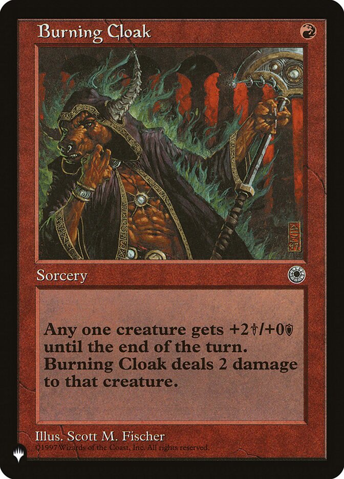 Burning Cloak - Magic: The Gathering - MoxLand