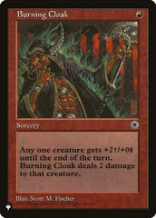 Burning Cloak - Magic: The Gathering - MoxLand