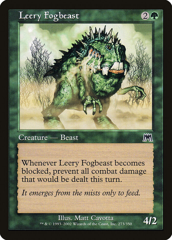 Besta-das-Névoas Desconfiada / Leery Fogbeast - Magic: The Gathering - MoxLand