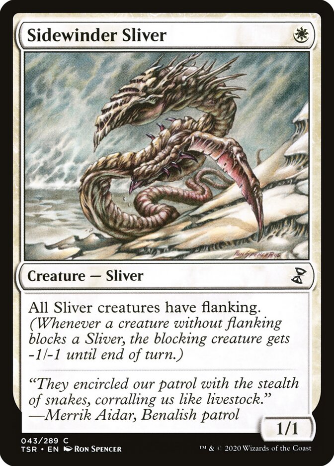 Fractius Víbora-cornuda / Sidewinder Sliver - Magic: The Gathering - MoxLand
