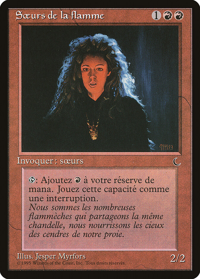 Irmãs da Chama / Sisters of the Flame - Magic: The Gathering - MoxLand