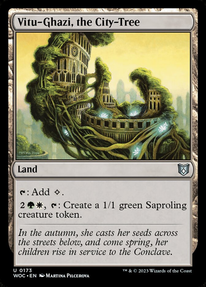 Vitu-Ghazi, a Árvore-cidade / Vitu-Ghazi, the City-Tree - Magic: The Gathering - MoxLand