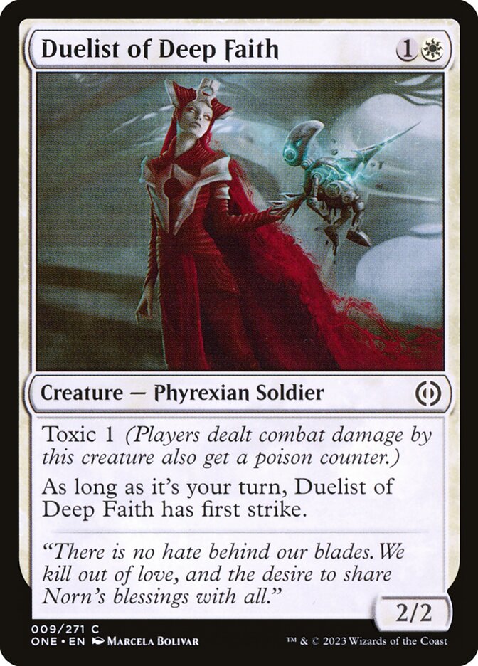Duelista de Fé Profunda / Duelist of Deep Faith - Magic: The Gathering - MoxLand