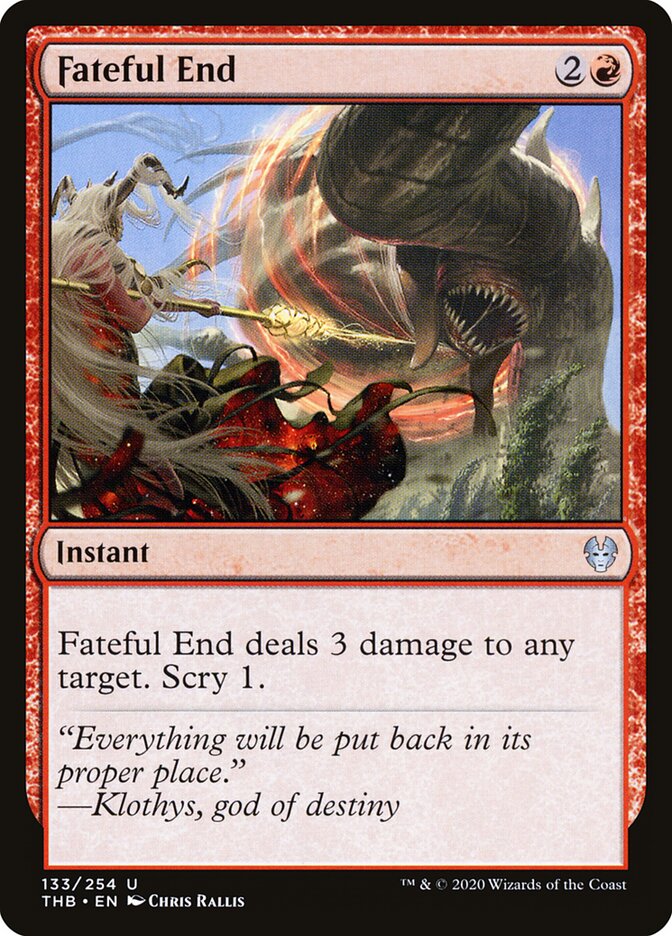 Fim Fatídico / Fateful End - Magic: The Gathering - MoxLand