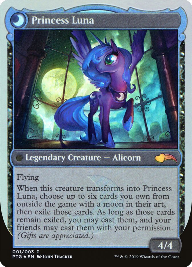 Nightmare Moon / Princess Luna / Nightmare Moon / Princess Luna - Magic: The Gathering - MoxLand