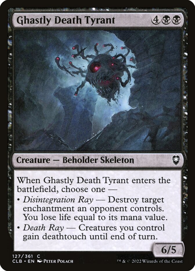 Tirano da Morte Assombroso / Ghastly Death Tyrant - Magic: The Gathering - MoxLand