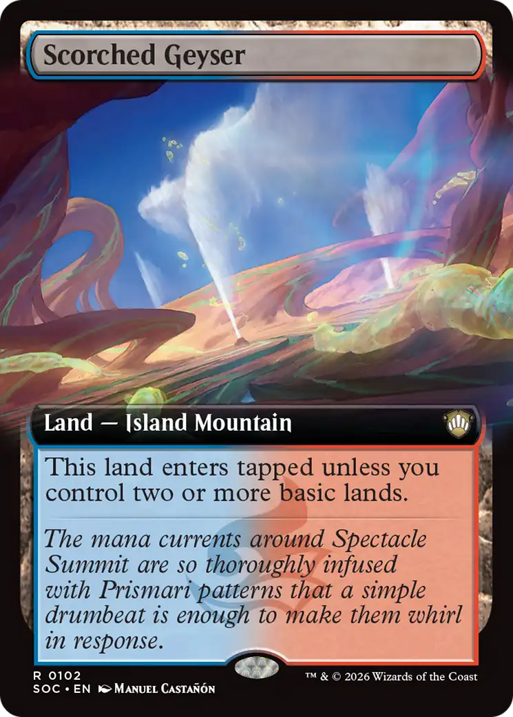Scorched Geyser - Magic: The Gathering - MoxLand