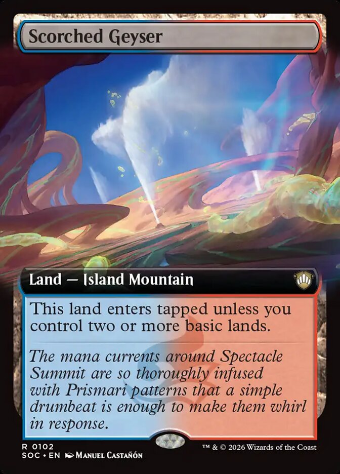 Scorched Geyser - Magic: The Gathering - MoxLand