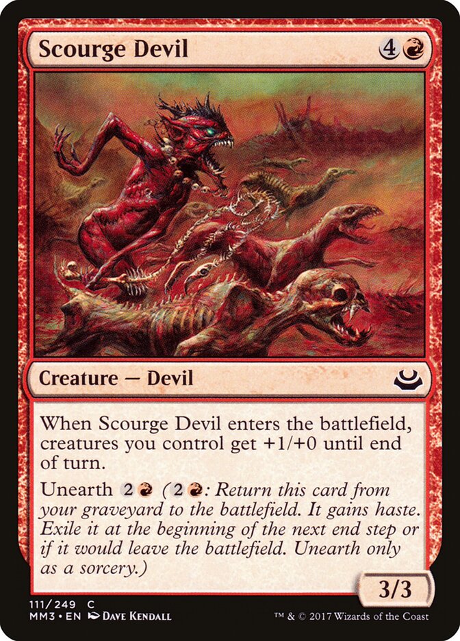 Diabo do Açoite / Scourge Devil - Magic: The Gathering - MoxLand