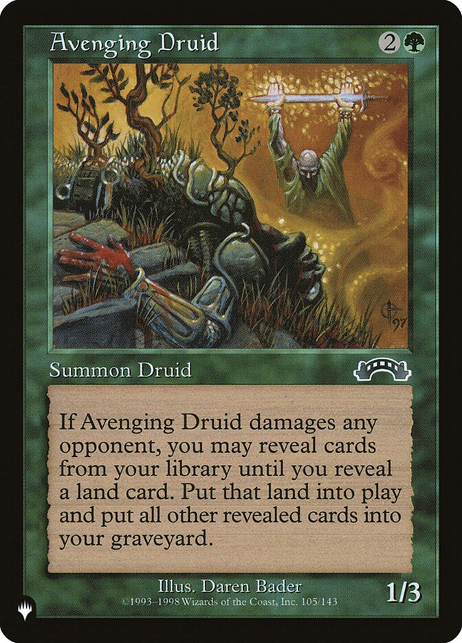 Druida Vingador / Avenging Druid - Magic: The Gathering - MoxLand