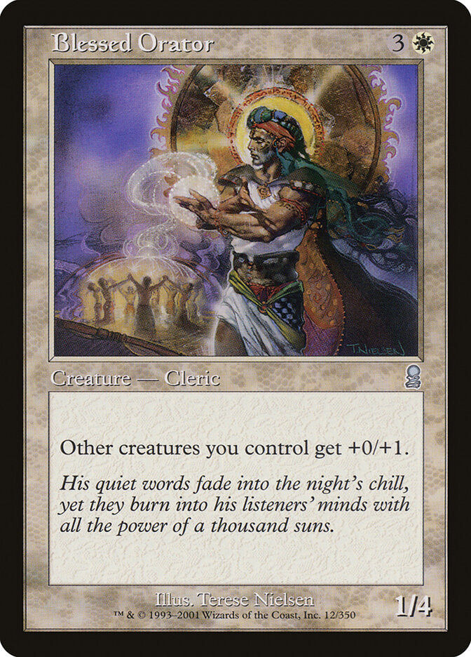 Orador Abençoado / Blessed Orator - Magic: The Gathering - MoxLand