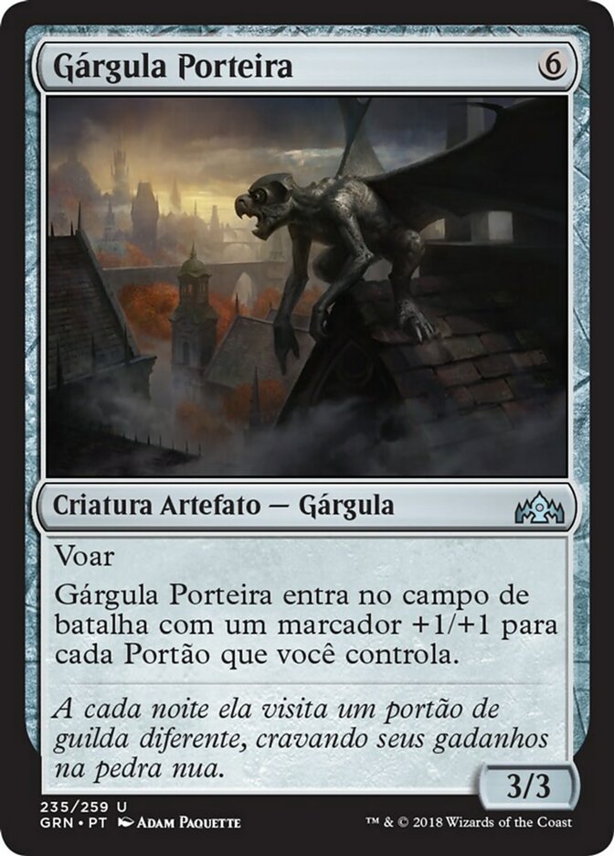 Gárgula Porteira
 / Gatekeeper Gargoyle - Magic: The Gathering - MoxLand