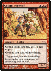 Comandante de Guerra Goblin / Goblin Warchief - Magic: The Gathering - MoxLand