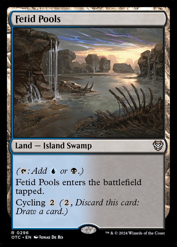 Lagoas Fétidas / Fetid Pools - Magic: The Gathering - MoxLand