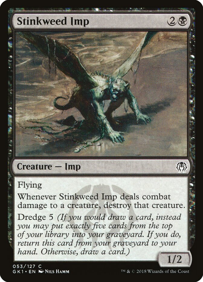 Diabrete de Erva Fétida / Stinkweed Imp - Magic: The Gathering - MoxLand