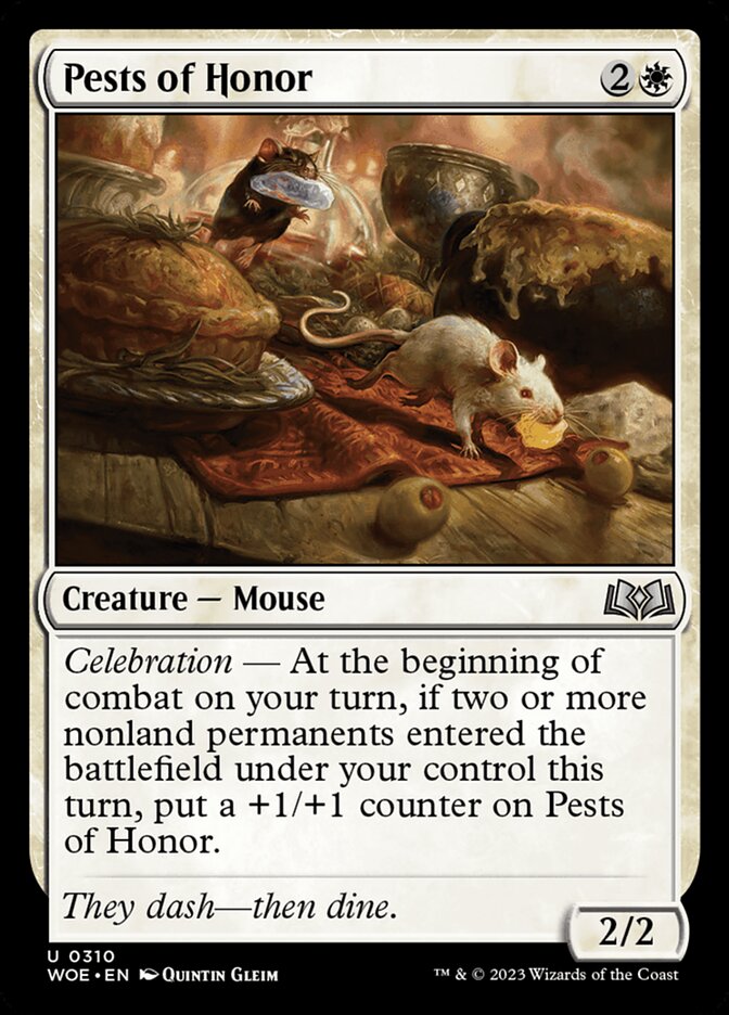 Pragas de Honra / Pests of Honor - Magic: The Gathering - MoxLand