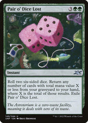 Pair o' Dice Lost - Magic: The Gathering - MoxLand