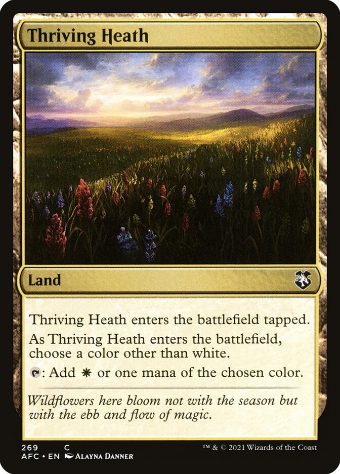 Charneca Vicejante / Thriving Heath - Magic: The Gathering - MoxLand