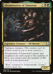 Abominação de Llanowar / Abomination of Llanowar - Magic: The Gathering - MoxLand