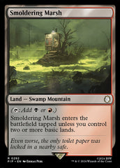 Pântano Ardente / Smoldering Marsh - Magic: The Gathering - MoxLand
