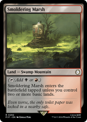 Pântano Ardente / Smoldering Marsh - Magic: The Gathering - MoxLand