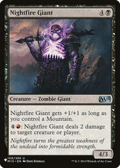 Gigante do Fogo Noturno / Nightfire Giant - Magic: The Gathering - MoxLand