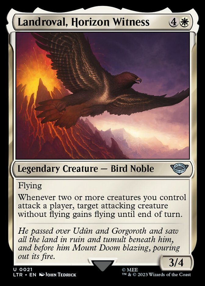 Landroval, Testemunha do Horizonte / Landroval, Horizon Witness - Magic: The Gathering - MoxLand