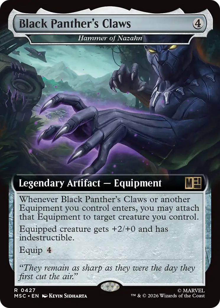 Black Panther's Claws - Magic: The Gathering - MoxLand