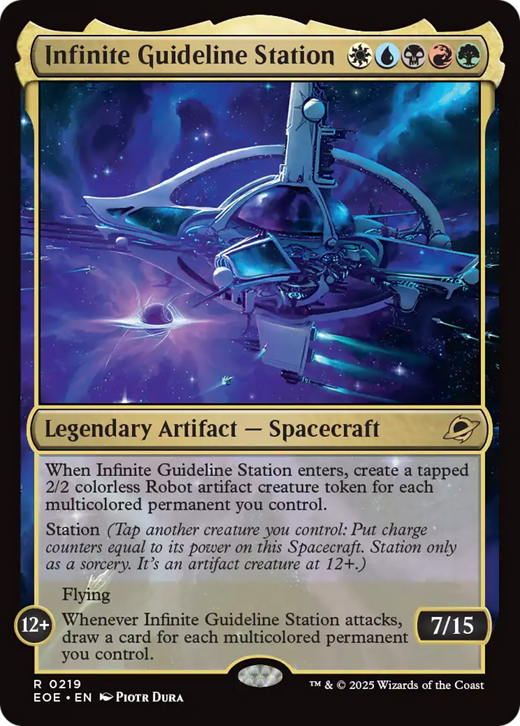 Estação-guia Infinita / Infinite Guideline Station - Magic: The Gathering - MoxLand