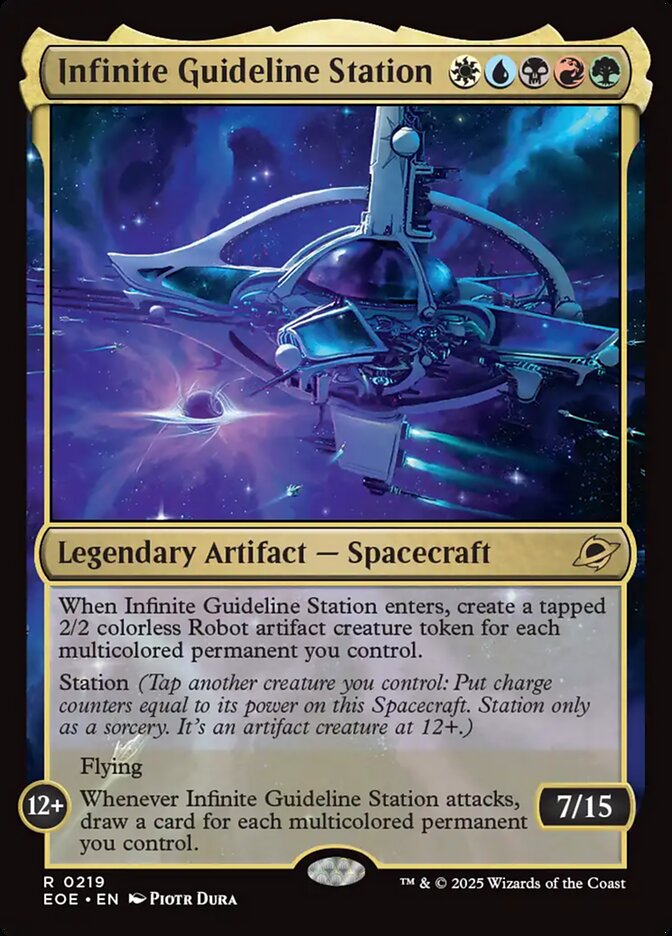 Estação-guia Infinita / Infinite Guideline Station - Magic: The Gathering - MoxLand