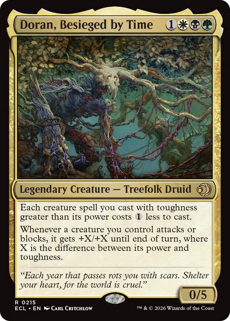 Doran, Cercado pelo Tempo / Doran, Besieged by Time - Magic: The Gathering - MoxLand