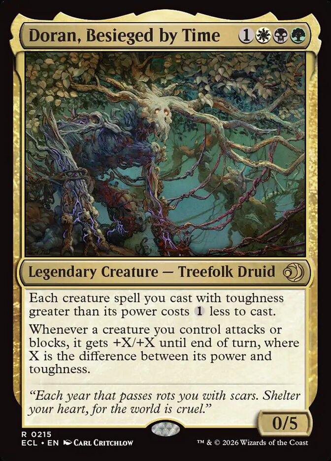 Doran, Cercado pelo Tempo / Doran, Besieged by Time - Magic: The Gathering - MoxLand