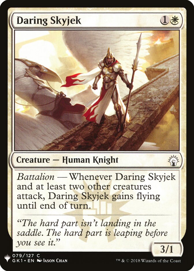 Aerojek Audaz / Daring Skyjek - Magic: The Gathering - MoxLand