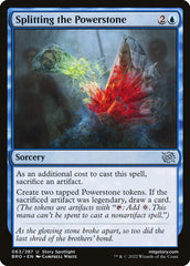 Partição da Pedra de Energia / Splitting the Powerstone - Magic: The Gathering - MoxLand