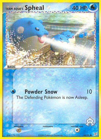 Spheal da Equipe Aqua / Team Aqua's Spheal - MoxLand - MoxLand