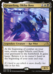 Presa-de-graxa, Chefe Okiba / Greasefang, Okiba Boss - Magic: The Gathering - MoxLand