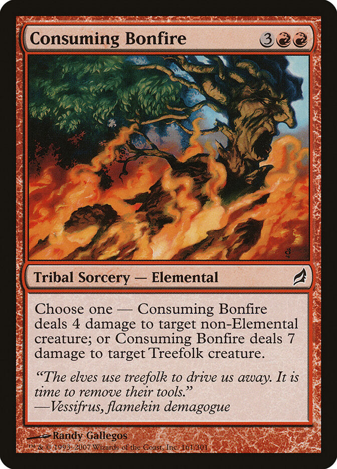 Fogueira Assoladora / Consuming Bonfire - Magic: The Gathering - MoxLand
