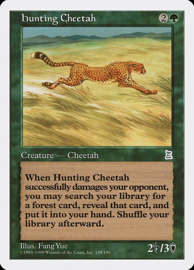 Hunting Cheetah - Magic: The Gathering - MoxLand