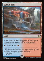 Cascata de Enxofre / Sulfur Falls - Magic: The Gathering - MoxLand