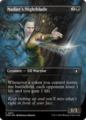 Lâmina Noturna de Nadier / Nadier's Nightblade - Magic: The Gathering - MoxLand
